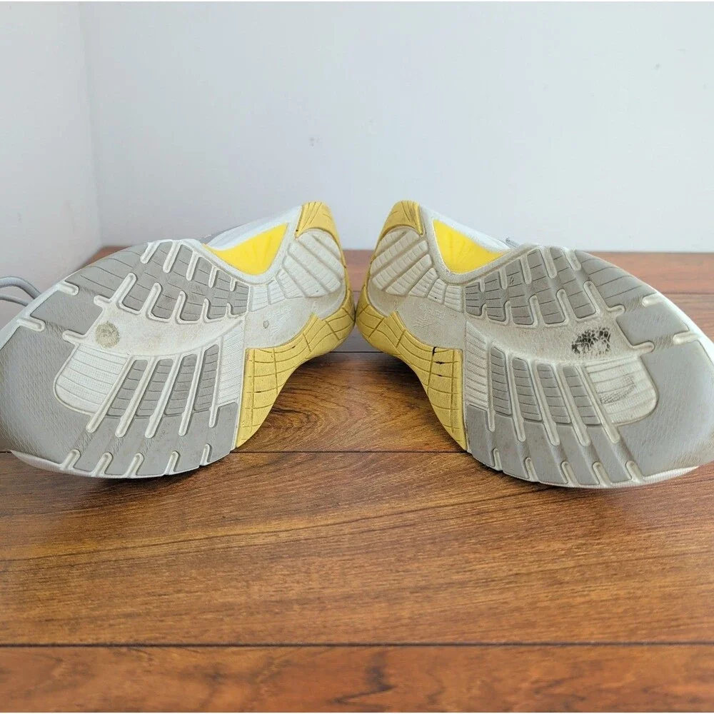 Dansko Women's Pace Mesh Comfort Walking Sneaker Shoes White/Yellow, 40, US 9.5